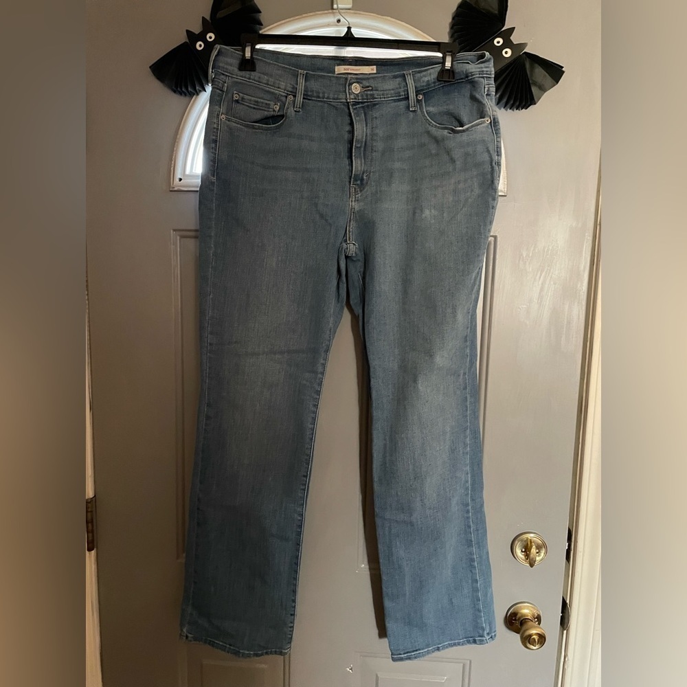Levis 505 straight leg jeans size‎ 16